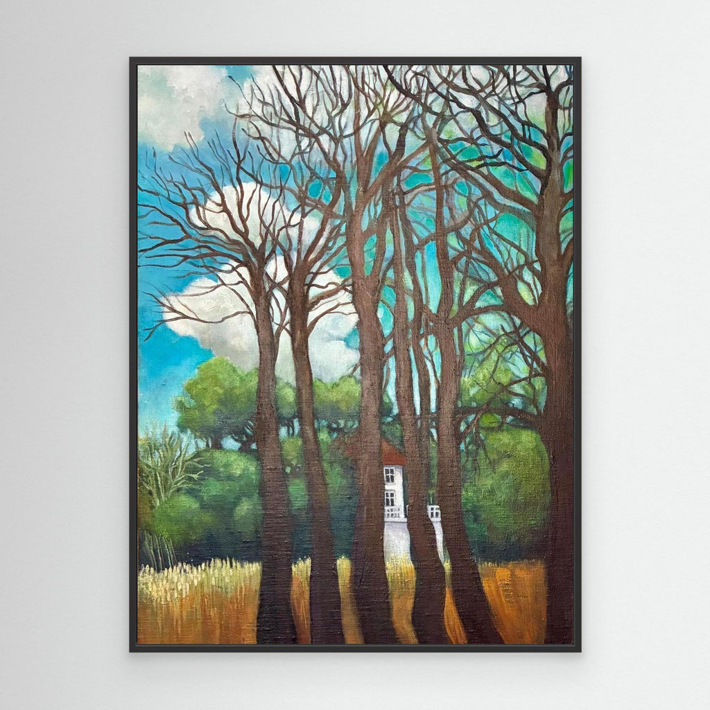 Through the trees 